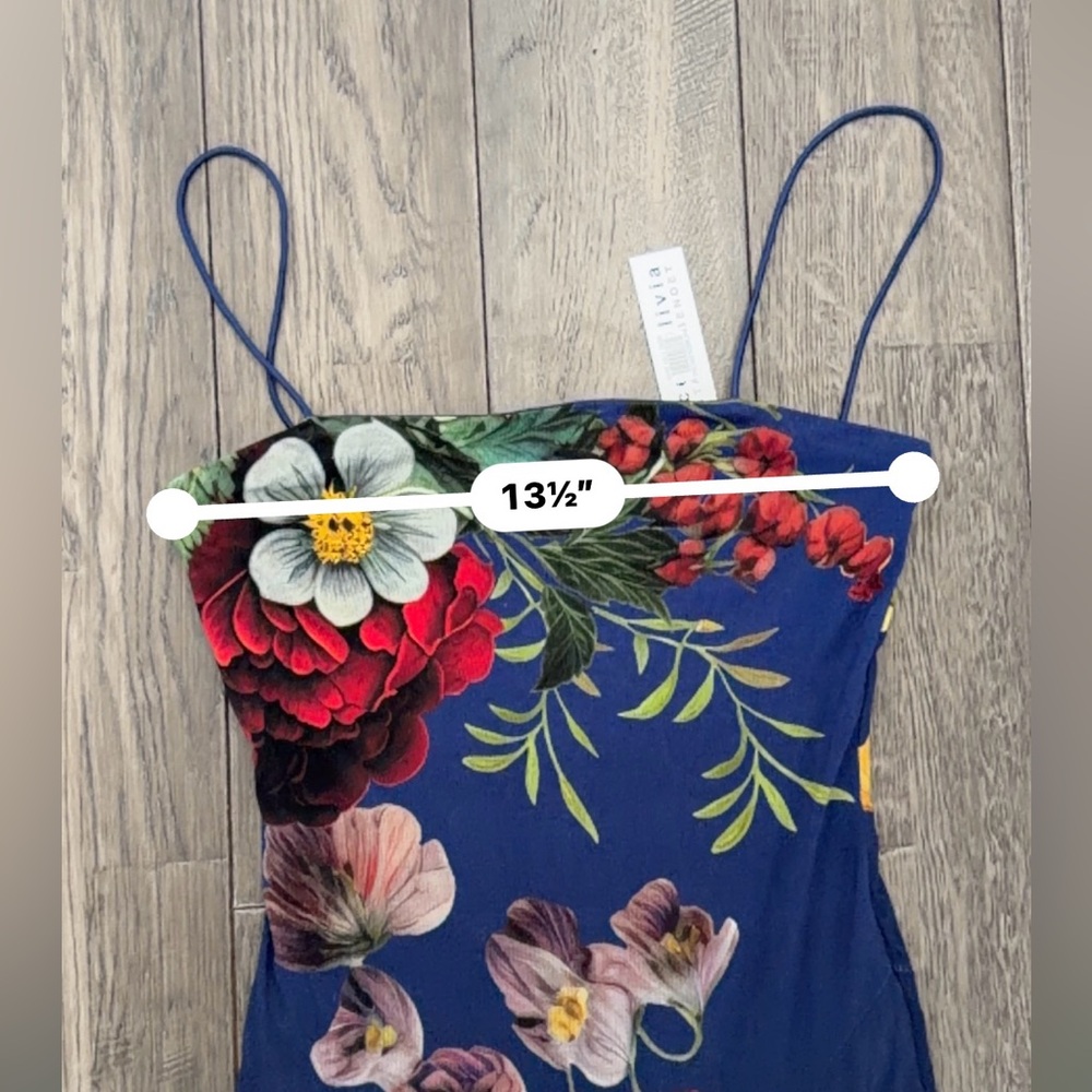 Alice + Olivia Augusta Floral Stretch Maxi Dress Strapless Gown Sz 0 NWT 895$ - Picture 12 of 16